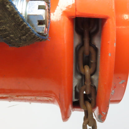 CM Cyclone 1/2-Ton Hoist Low Headroom Push Trolley 10' Lift