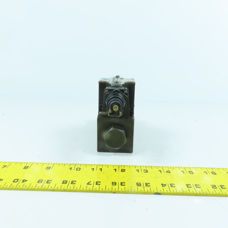 Daikin KSO-G02-2BA-10 4/3 Position Solenoid Hydraulic Directional Valve 100V