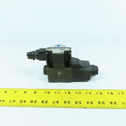Daikin KSO-G02-2BA-10 4/3 Position Solenoid Hydraulic Directional Valve 100V