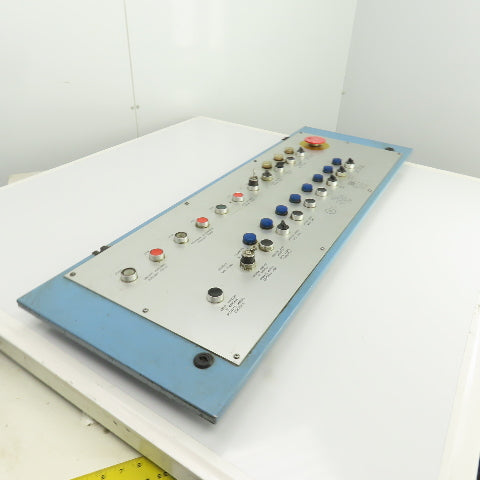 Sinico Operator Control Panel W/ E-Stop, Selector & Push Switches Indicators