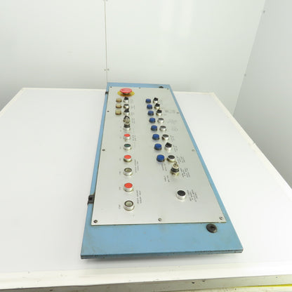 Sinico Operator Control Panel W/ E-Stop, Selector & Push Switches Indicators