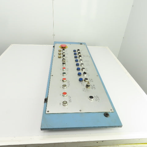 Sinico Operator Control Panel W/ E-Stop, Selector & Push Switches Indicators