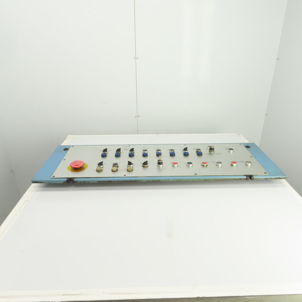 Sinico Operator Control Panel W/ E-Stop, Selector & Push Switches Indicators