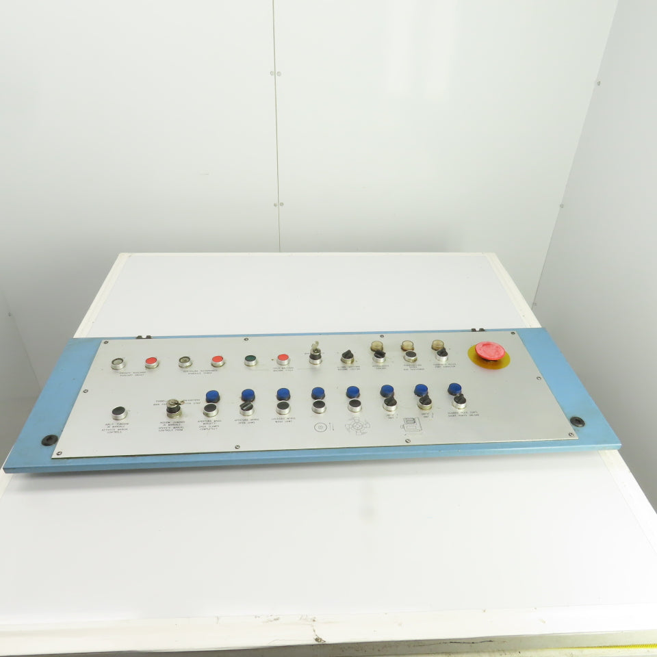 Sinico Operator Control Panel W/ E-Stop, Selector & Push Switches Indicators