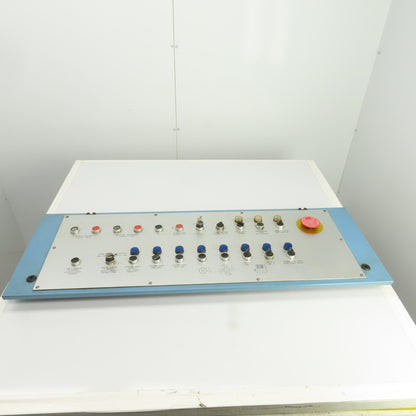Sinico Operator Control Panel W/ E-Stop, Selector & Push Switches Indicators