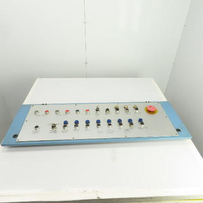 Sinico Operator Control Panel W/ E-Stop, Selector & Push Switches Indicators