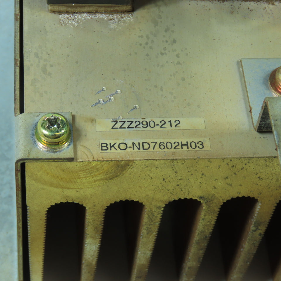 BKO-ND7602H03 ZZZ290-212 Fused Contact Assembly