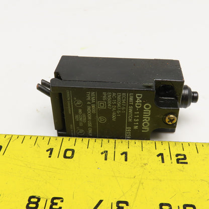 Omron D4D-1131N 400V Push Button Limit Switch