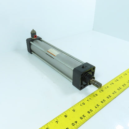 SMC NCA1B200-0900-XA26M Double Acting Pneumatic Cylinder 9" Stroke 2" Bore