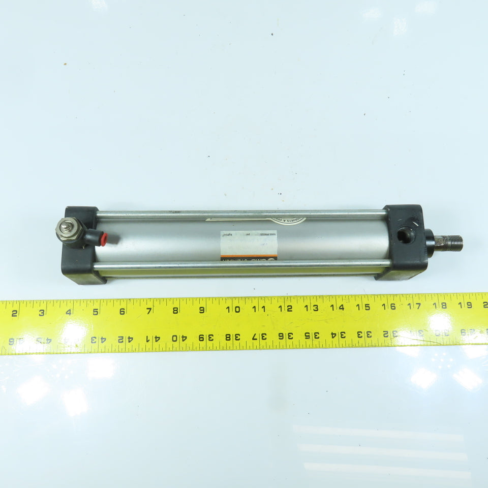 SMC NCA1B200-0900-XA26M Double Acting Pneumatic Cylinder 9" Stroke 2" Bore