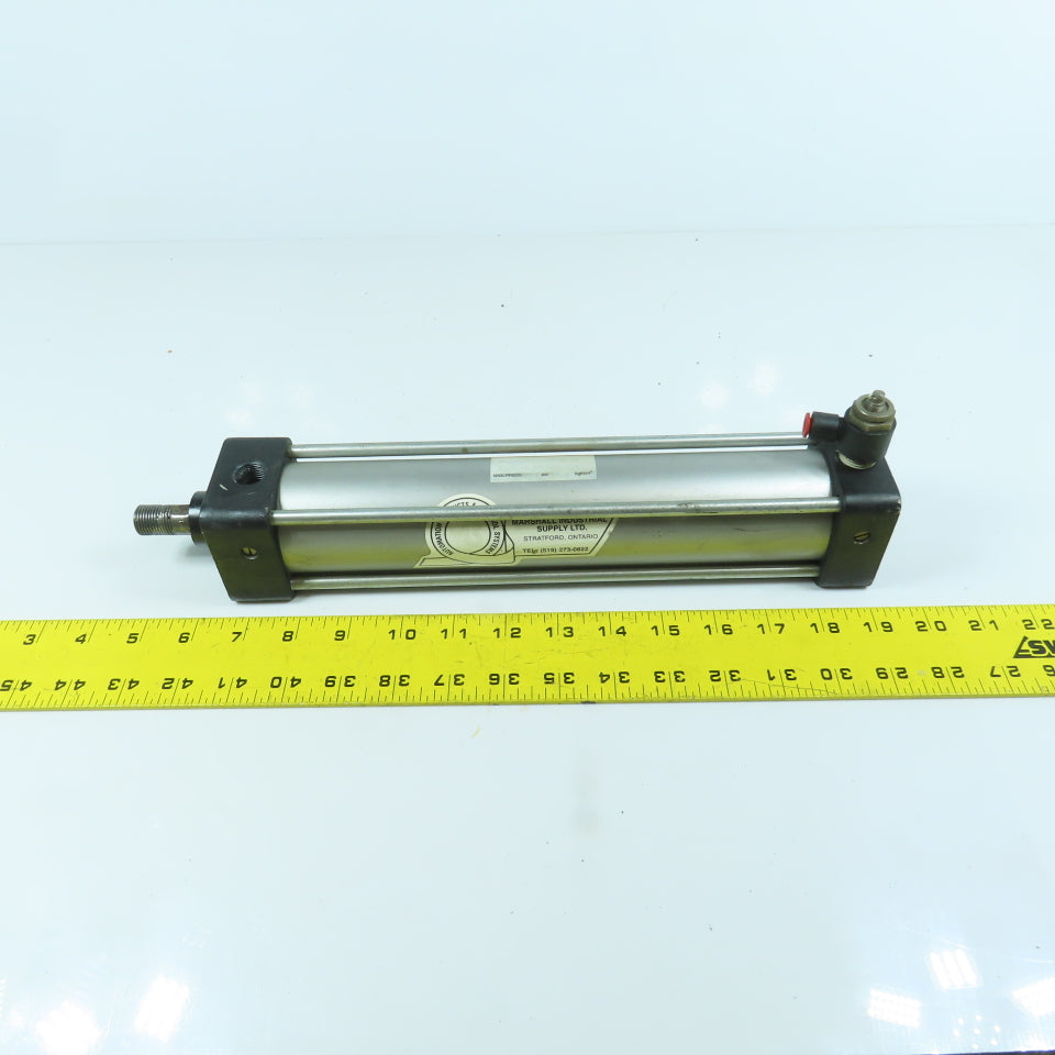SMC NCA1B200-0900-XA26M Double Acting Pneumatic Cylinder 9" Stroke 2" Bore