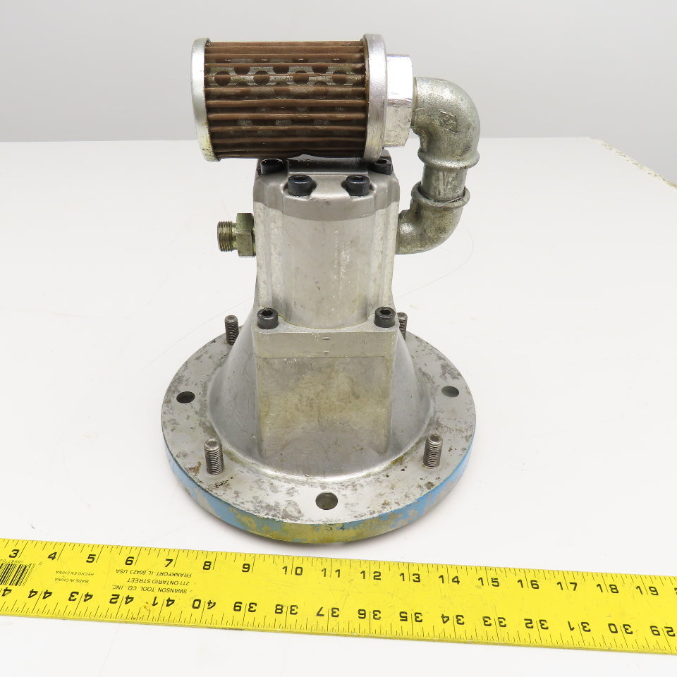 Iotti Strozzi 2ISP10 GF D Aluminum Gear Pump 10" Motor Flange