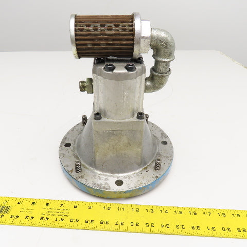 Iotti Strozzi 2ISP10 GF D Aluminum Gear Pump 10" Motor Flange