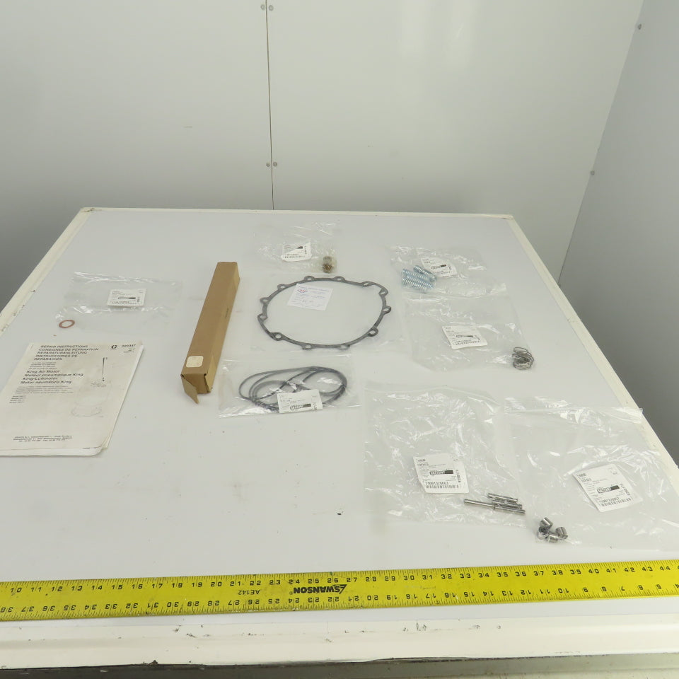 Graco 207647 King Air Motor Rebuild Kit W/ 214852 Trip Rod 21558A 309347