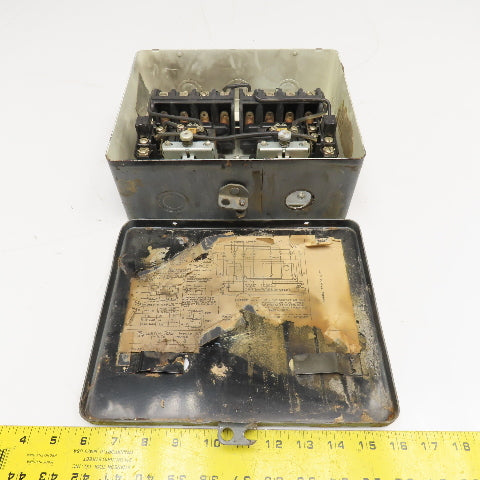 Allen Bradley 705BAAA Size 1 Reversing Contactor 220V 3Ph 60Hz 220/208V Coil