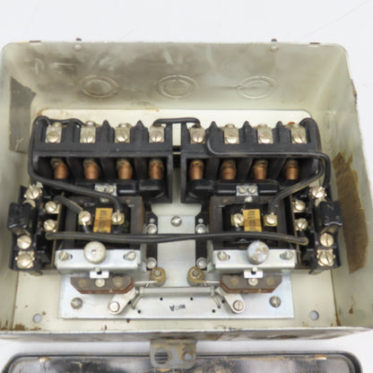 Allen Bradley 705BAAA Size 1 Reversing Contactor 220V 3Ph 60Hz 220/208V Coil