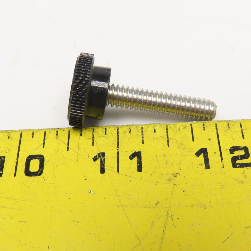 1-1/4" x 1-1/2" Stainless Steel Knurled Knob Thumb Screw Lot Of 10