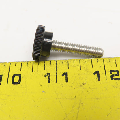 1-1/4" x 1-1/2" Stainless Steel Knurled Knob Thumb Screw Lot Of 10