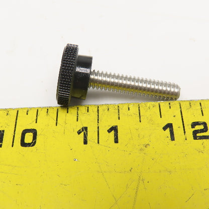 1-1/4" x 1-1/2" Stainless Steel Knurled Knob Thumb Screw Lot Of 10
