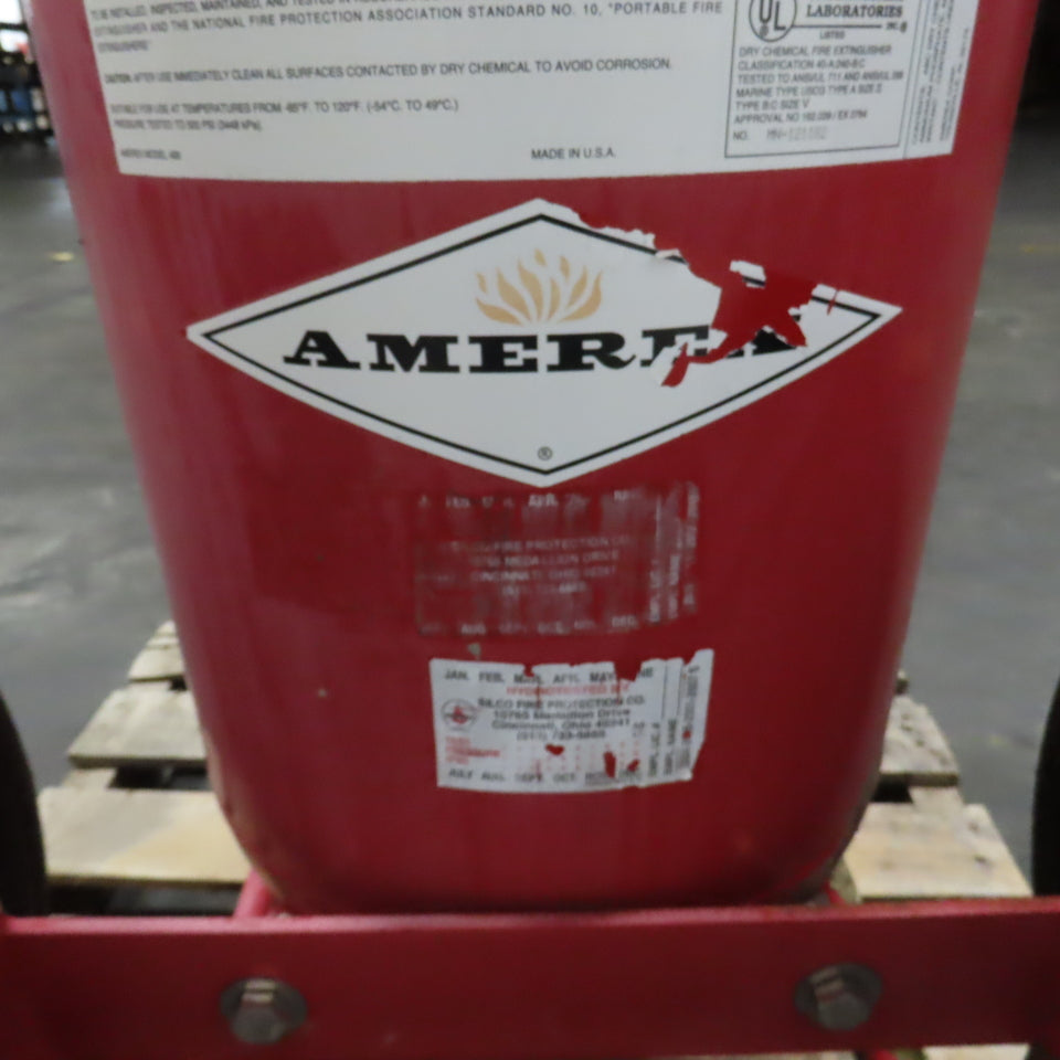 Amerex Portable ABC Dry Chemical 150LB Fire Extinguisher W/ 48' Hose