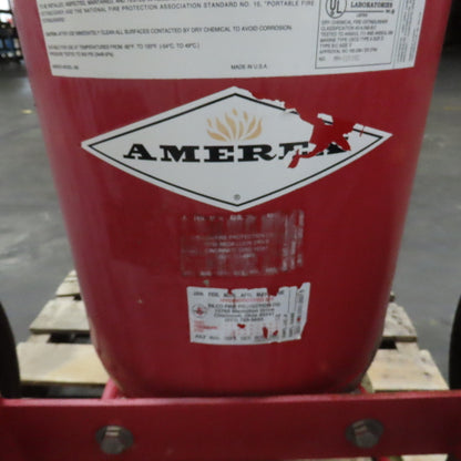 Amerex Portable ABC Dry Chemical 150LB Fire Extinguisher W/ 48' Hose