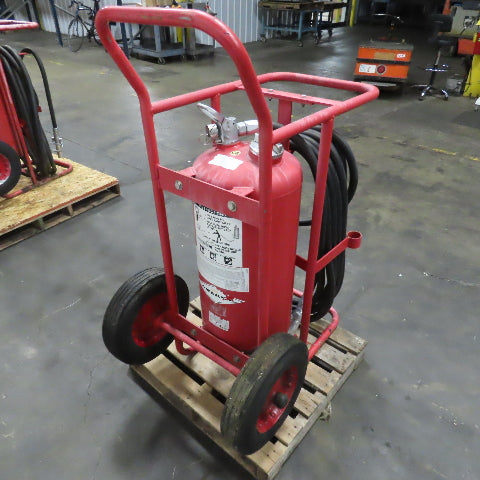 Amerex Portable ABC Dry Chemical 150LB Fire Extinguisher W/ 48' Hose