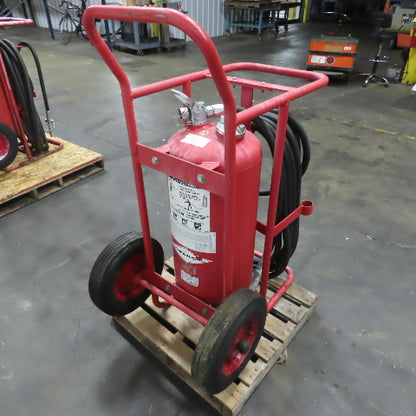 Amerex Portable ABC Dry Chemical 150LB Fire Extinguisher W/ 48' Hose
