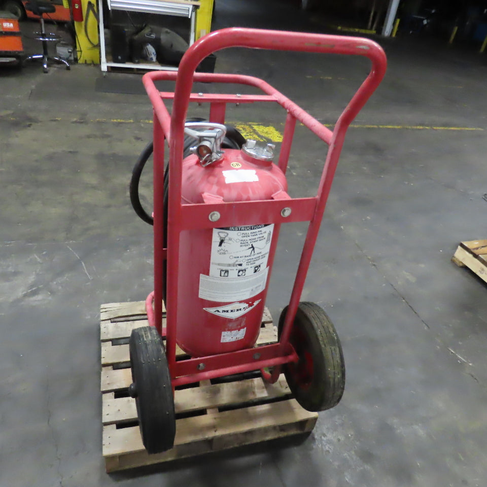 Amerex Portable ABC Dry Chemical 150LB Fire Extinguisher W/ 48' Hose