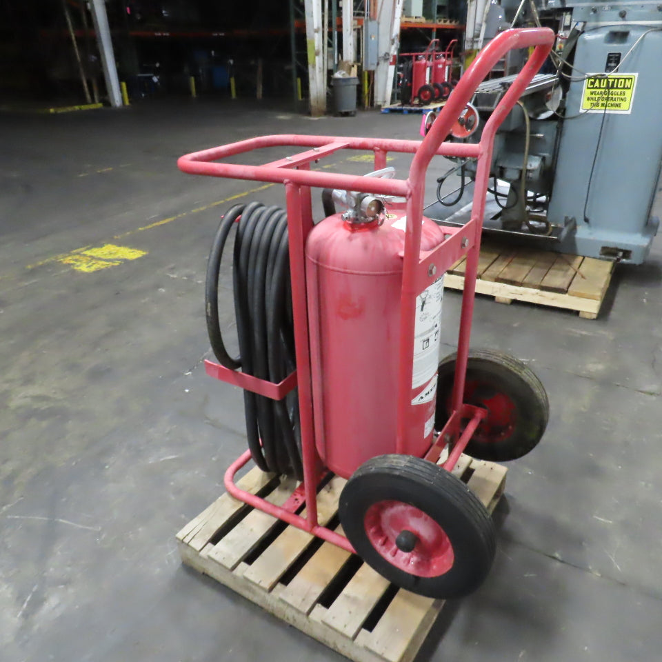 Amerex Portable ABC Dry Chemical 150LB Fire Extinguisher W/ 48' Hose
