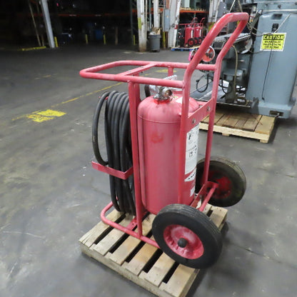 Amerex Portable ABC Dry Chemical 150LB Fire Extinguisher W/ 48' Hose