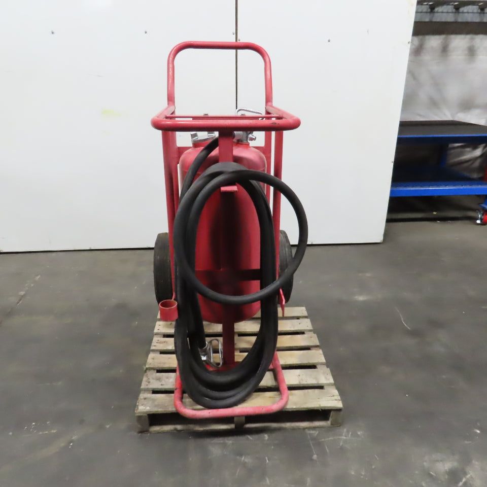 Amerex Portable ABC Dry Chemical 150LB Fire Extinguisher W/ 48' Hose