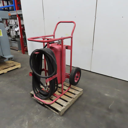 Amerex Portable ABC Dry Chemical 150LB Fire Extinguisher W/ 48' Hose