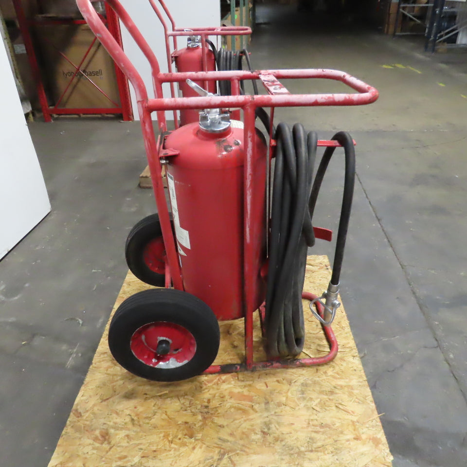 Amerex Portable ABC Dry Chemical 150LB Fire Extinguisher W/ 48' Hose