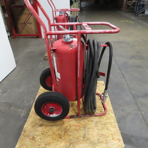 Amerex Portable ABC Dry Chemical 150LB Fire Extinguisher W/ 48' Hose