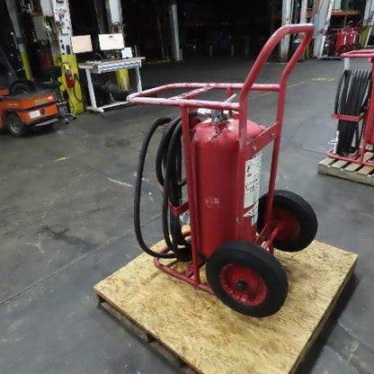 Amerex Portable ABC Dry Chemical 150LB Fire Extinguisher W/ 48' Hose