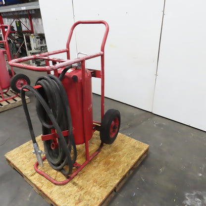 Amerex Portable ABC Dry Chemical 150LB Fire Extinguisher W/ 48' Hose