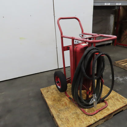 Amerex Portable ABC Dry Chemical 150LB Fire Extinguisher W/ 48' Hose