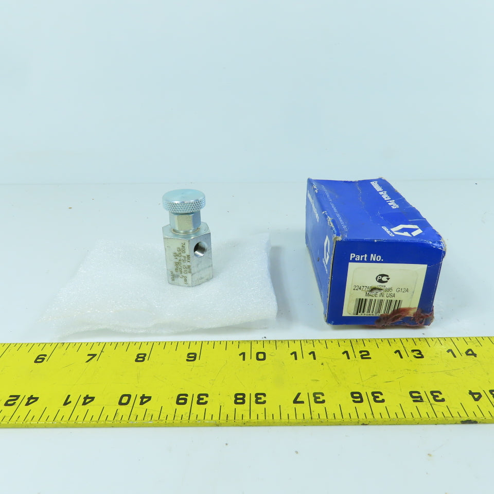 Graco 224775 Drain Valve Kit 7400PSI 1/8" NPT