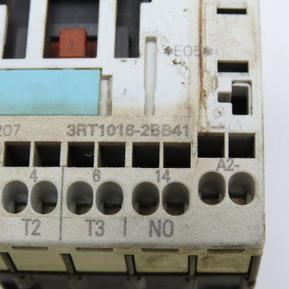 Siemens 3RT1016-2BB41 600V 20A Contactor Relay 24VDC Lot Of 3