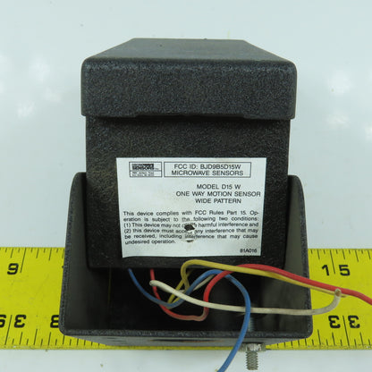 Microwave Sensors D15W BJD9B5D15W One Way Motion Sensor (Wide Pattern)