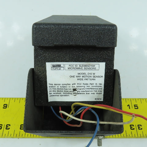 Microwave Sensors D15W BJD9B5D15W One Way Motion Sensor (Wide Pattern)