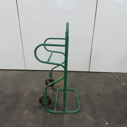 Portable Reel Rack Wire Spool Cable Dispenser Caddy 23" Wide