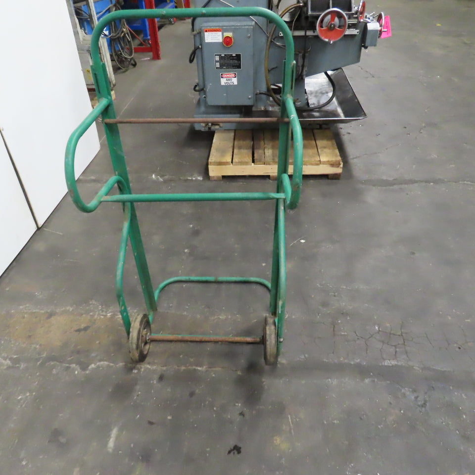 Portable Reel Rack Wire Spool Cable Dispenser Caddy 23" Wide