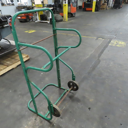 Portable Reel Rack Wire Spool Cable Dispenser Caddy 23" Wide