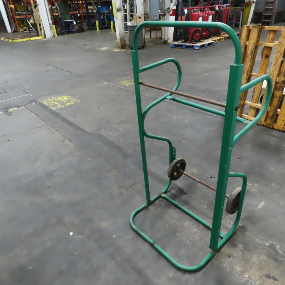 Portable Reel Rack Wire Spool Cable Dispenser Caddy 23" Wide
