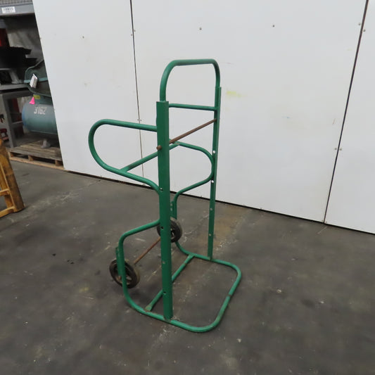 Portable Reel Rack Wire Spool Cable Dispenser Caddy 23" Wide