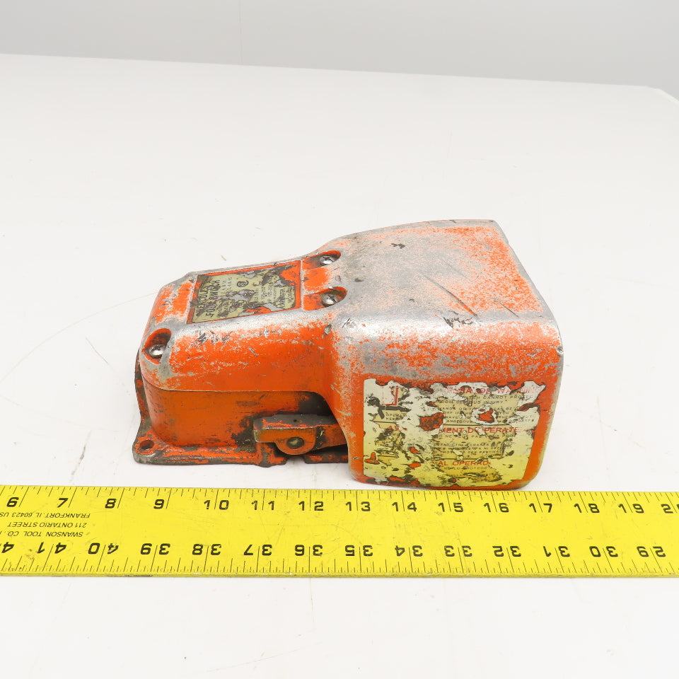 Hercules 532-SWH 125-250VAC Foot Pedal Operator Switch