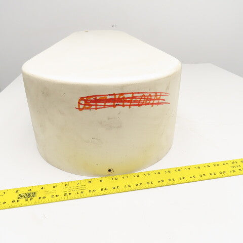 Grayson G5-1000 High Shear Fiberglass Belt Guard 44" x 12-16" Wide x 9" Deep