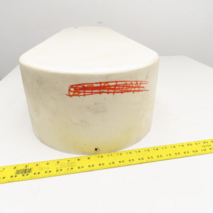 Grayson G5-1000 High Shear Fiberglass Belt Guard 44" x 12-16" Wide x 9" Deep