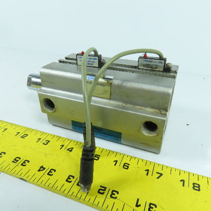 Fabco Double Acting Pneumatic Air Cylinder 70mm Stroke 52mm Bore 20mm Rod